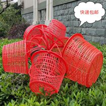 Bayberry basket packaging round strawberry blue seed portable plastic fruit garden vegetable basket picking bayberry mulberry