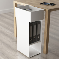 UISPAIR YouSipe table next to short cabinet Mobile steel baking lacquered sofa next to storage rack Finance mobile information cabinet
