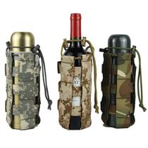 Outdoor sports and leisure travel adjustable water pot set mountaineering MOLLE Tactical Water Cup bag water bottle hanging bag