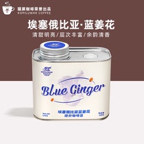 Wild kat cat excrement coffee Ethiopian blue ginger coffee beans imported fresh roasted 150g cans