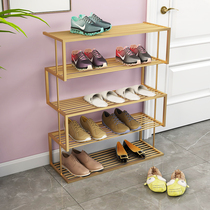 Shoe rack home beautiful multi-layer economical shoe rack small narrow door space storage rack shoe storage artifact