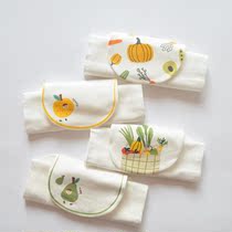 Japan ZD baby cotton gauze sweating towel Children Baby Cotton yarn pad back sweating kindergarten child