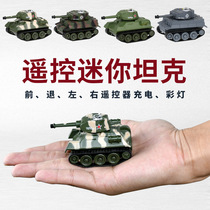 Mini remote control tank Tiger small tank crawler driving remote control off-road chariot childrens charging electric model toy