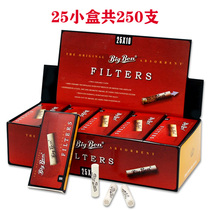 Heather wood pipe handmade pipe curved pipe filter nozzle Mens solid wood pipe special filter element