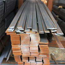 Hot-rolled flat iron Q235B50mm specification flat steel steel plate striping A3 flat strip thickness is complete and can be customized