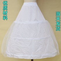 Wedding skirt brace dress costume three-layer steel ring one layer of gauze skirt strap elastic waist adjustable size skirt strap