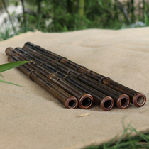 (Flagship Store) Zizhu Piccolo Purple Bamboo Flute No Film Unruly Fine Flute A section of high-end professional performance ancient