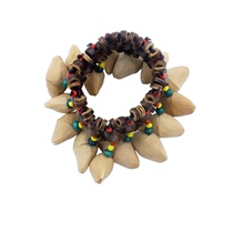 Dora fruit shell hand bell African drum tambourine drum music instrument bell accessories children dance wrist bell instrument