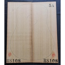 5A classical folk guitar red pine veneer panel North American Red Pine guitar handmade material accessories