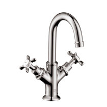 AXOR Montreux Double handle basin Faucet 160 with Cross handle 16505007