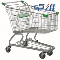 Hot sale promotional European-style shopping mall shopping cart Supermarket trolley Iron cart Elderly shopping cart cart