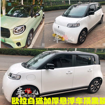 Great Wall Euler White Cat suspended roof black film Euler R1R2 Good Cat Black Cat Fujiwara Tofu Square personality pull flower