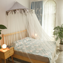 Bed nets 1 8m1 5 m beds Home free of installation 1 2 2 0 net red beds Mantle Round ceiling encrypted thick Increase double