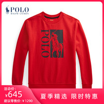 Ralph Lauren Boys 2021 Spring Big Pony Sweatshirt RL34972