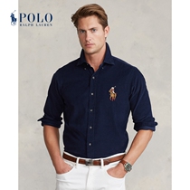 Ralph Lauren Mens Wear 21 Autumn Classic Polo Bear Corduroy Shirt RL14328
