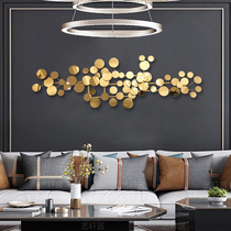 Modern light luxury wrought iron wall decoration wall wall hanging living room dining room sofa background wall creative metal hanging decoration