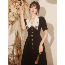 Black Small Evening Dress for wedding dress Dress Qi and Light Extravagant Style Usual Can Wear Foreign Dress Birthday Banquet Women