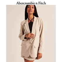 Abercrombie & Fitch Women Dress Fashion Single Row Buttons Casual Jacket 314194-1 AF
