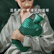 Cat cat bear hot water bottle water injection student female foot warmer large stomach dressing belly irrigation flushing water explosion-proof warm water bag