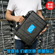 New product thickened anti-fall large number mid-number portable on-board home plastic five gold tool box instrument box protective case