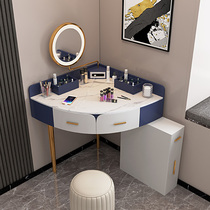 Light luxury bay window corner Net red dressing table bedroom modern simple ins Wind storage cabinet integrated small makeup table