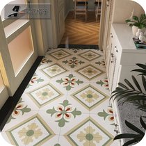  Balcony floor tiles Small fresh corridor store tiles Kitchen bathroom non-slip wear-resistant small tiles 300x300