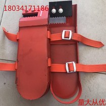 Iron shoes for steel structure H-shaped steel climbing shoes foot buckle climbing shoes electrician climbing bar shoes safety safety belt