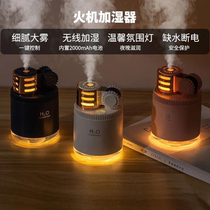 Small Air Usb Humidifiers Portable Student Dormitory Desk Surface Night Light Charging Gift Aroma moisturizing