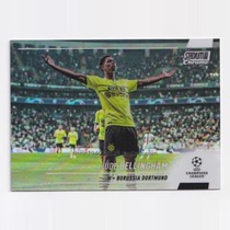 Topps2021-22 Chrome Star Card at the Champions League Arena Silver Fold Bellingham Dortmund 22#