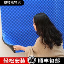 Sound insulation baffle self-adhesive wall sticker anti-noise room Super Wall sound-absorbing cotton self-adhesive material bedroom artifact noise reduction