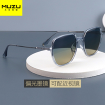 Wood Pawn Sunglasses 2022 New Tide Polarized Too Glasses Man Driving Special Sunglasses With Degree Myopia anti-UV