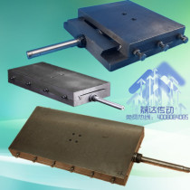 Lida transmission dovetail groove slide table rod pallet slider Translation screw drag plate one-way word table guide rail