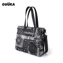 GUUKA Tide Cards Cashew Flowers Handbag New Tide Fashion Temperament Superior small crowdsourced Shoulder Bag Tote Bag