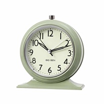 European retro ultra-quiet bedroom bedside alarm clock simple nostalgia with luminous clock personality fashion countertop clock