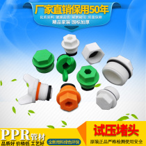 ppr outer silk choke plug 4 points 20 6 points 25 1 inch 32 inner wire choke plug external tooth leather ring Silk blocked water pipe fittings accessories