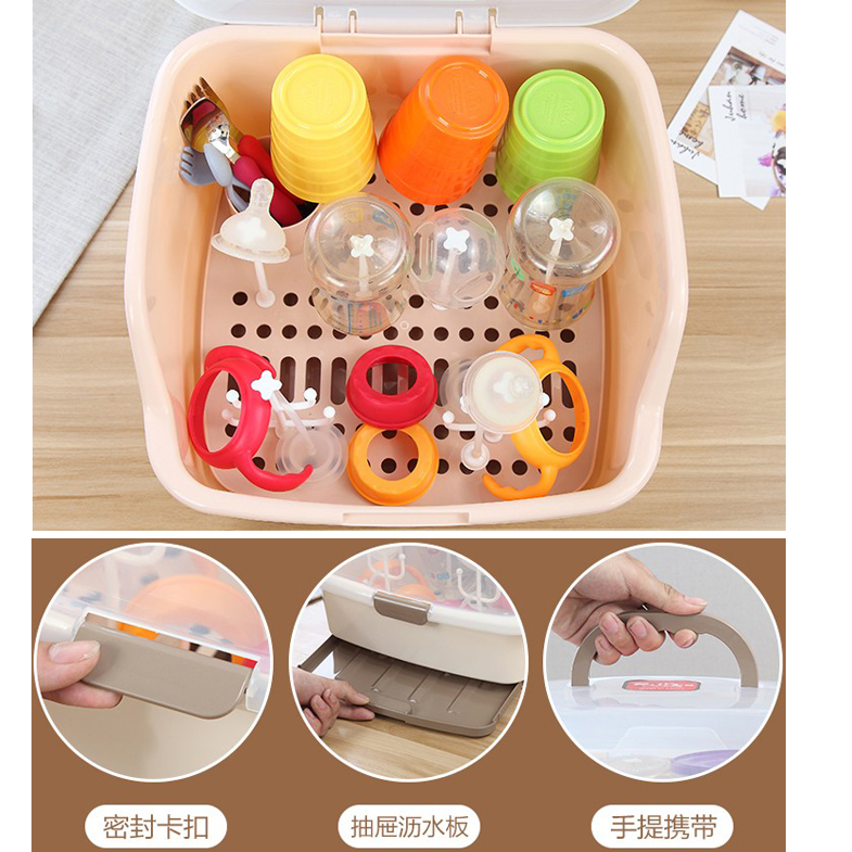 Item Divider Divider Breast Pump Baby box Bottle storage box Storage ring Baby supplies storage box