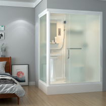 Shower whole bathroom with toilet Integrated partition Shower room Glass bath room Household bathroom