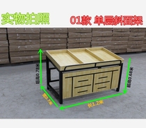 Exhibition counter goods Supermarket dry fruit dry cabinet shelves Dry fruit Commercial display Display cabinet storage