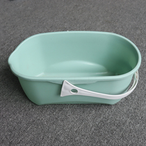 Wash mop bucket rectangular plastic thickened large bucket household portable bucket cleaning mop bucket cleaning tool companion