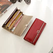 Wallet female send mother woman 2020 new fashion long womens advanced sense hand hold can put mobile phone wallet