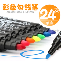 Lion black watercolor gag pen painting gag pen children's painting graffiti watercolor pen coloring thick head marker pen