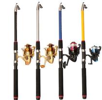 Manual beach 3 0M hook fish machine rod fishing rod new hand wheel long rod 3 6 m black pit metal wheel Anchor Rod