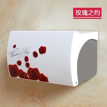 Home hotel bathroom European carton toilet tissue box creative cute paper paper bathroom carton thickened toilet paper