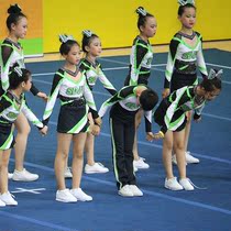 Customized cheerleading competition uniform cheerleading clothing aerobics clothing suit dance clothing student Female Male New 19