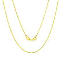 Yan Feng jewelry pricing gold necklace O-word chain Chopin chain chain mens and womens full gold live difference link private shot invalid