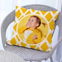 Exclusive customized Korean velvet pillow DIY creative photo pillow LOGO gift