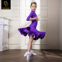 dancebaby Latin dance costume 2021 New Competition Uniform professional girl regulations dress DAS287