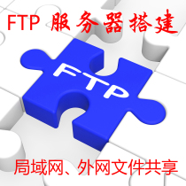FTP server Build LAN public network sub-permission access to shared network files Remote file synchronization