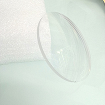 Concave and convex transparent myopia presbyopia white resin lens diameter 65mm reduced mirror optical experiment customization of various sizes