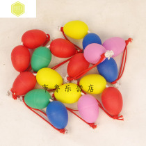 African drum sand egg sand hammer handbell companion sand ball percussion instrument tambourine accessories music bracelet Lijiang color wrist Bell